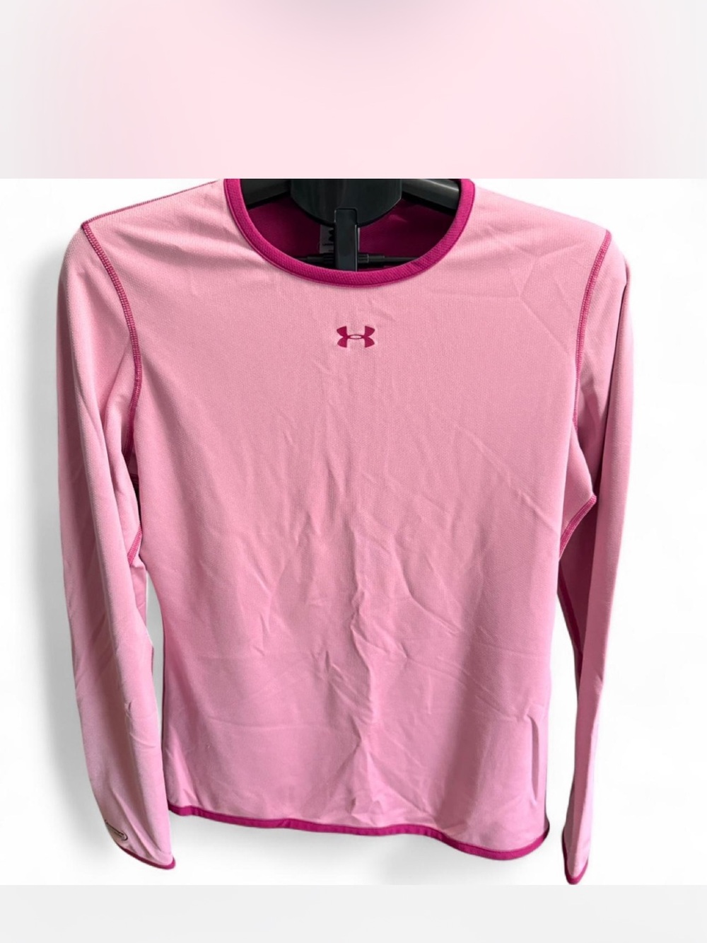 Under Armour Pink Thermal Long Sleeve Top